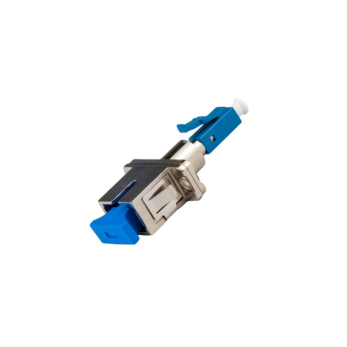 Single-mode LC Male to SC Female Fiber Optic Adapter